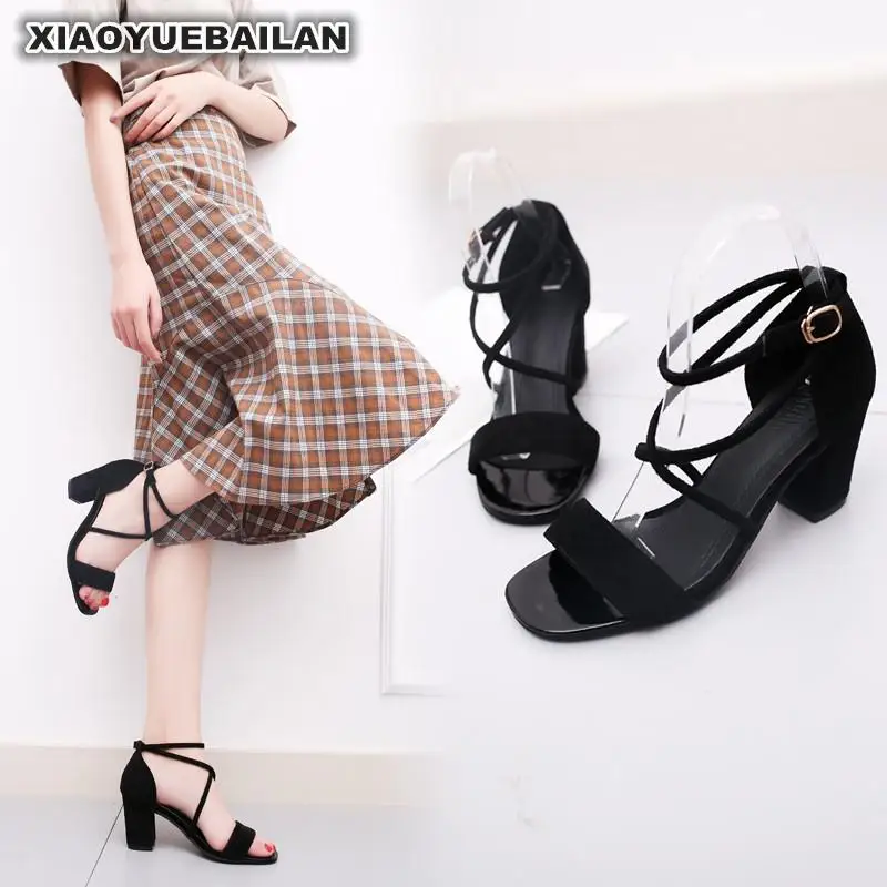 2018 летние разноцветные женские сандалии на высоком каблуке|casual shoes|air blockshoes casual