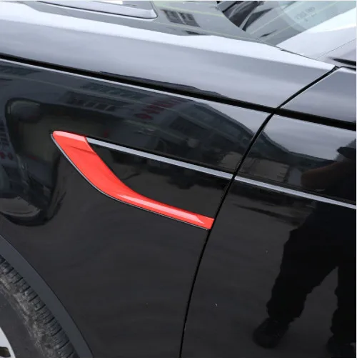 

ABS Side Fender Cover Sticker Trim For Land Rover Discovery 5 LR5 2017 Car-Styling Set of 2pcs