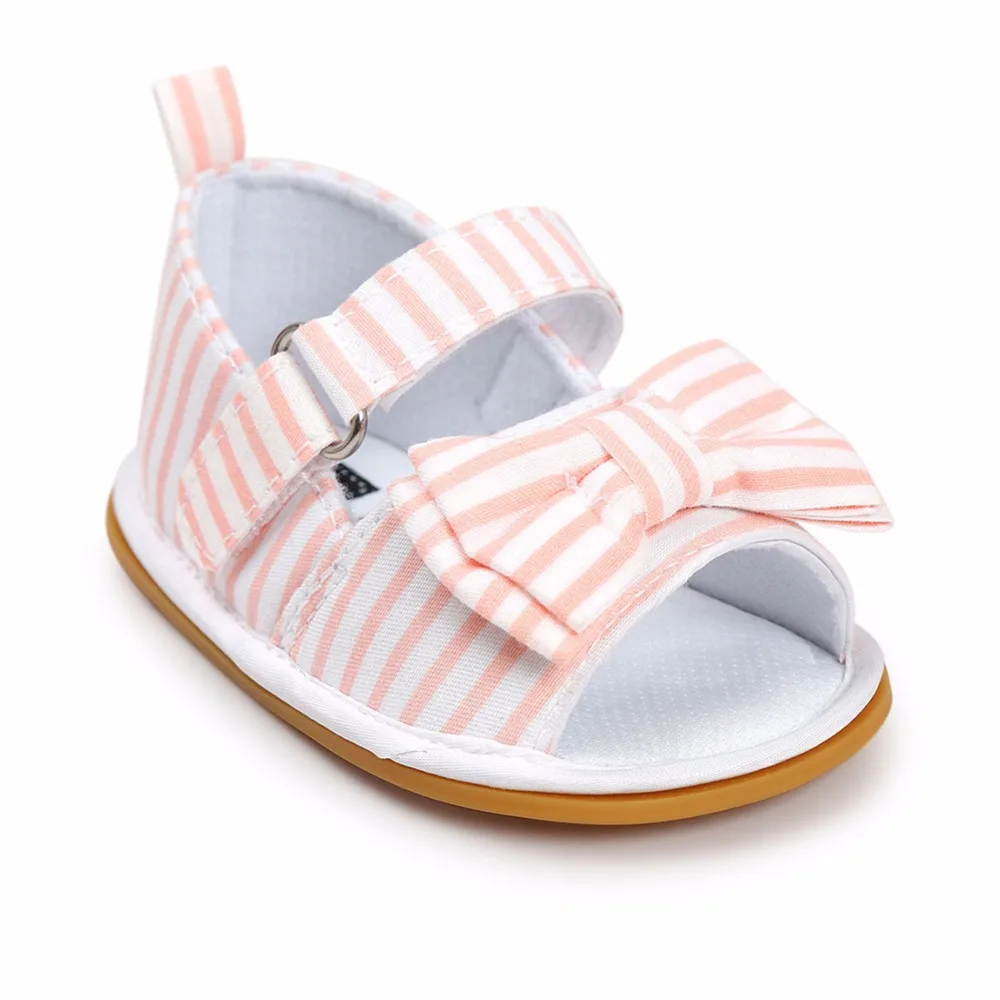 Сандалии с лентами малыш мальчик девочки бабочка узел 2019 портативный ультра