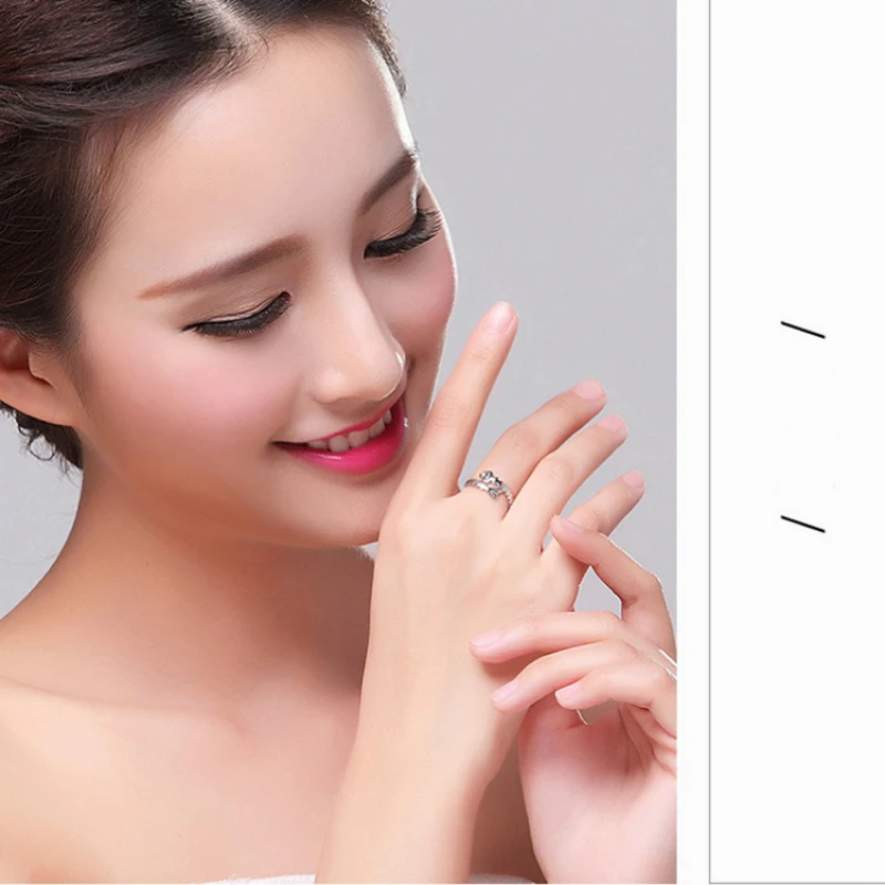 S925 sterling silver female models Korean fashion fun fish bones open ring | Украшения и аксессуары