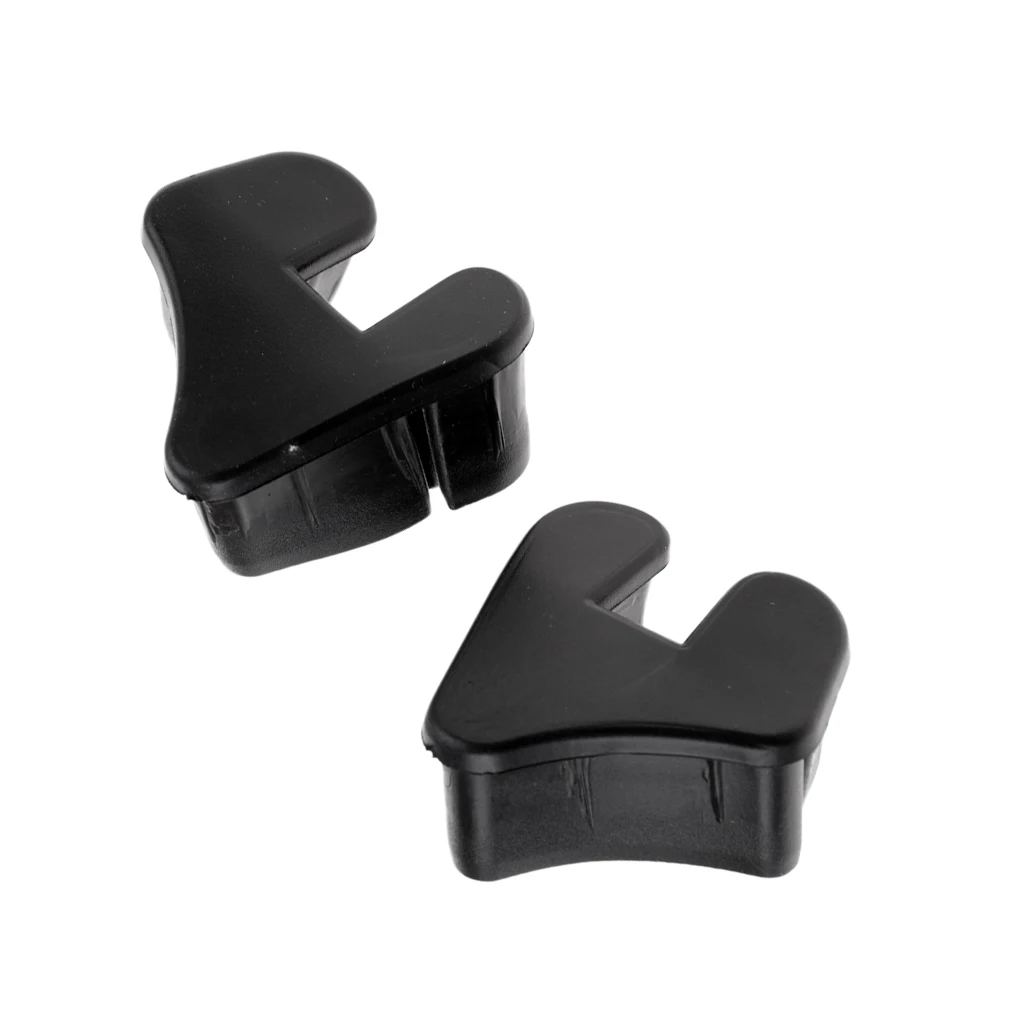 2 шт. Замена ПВХ черная Торцевая крышка Нижняя часть для подводного плавания каяк