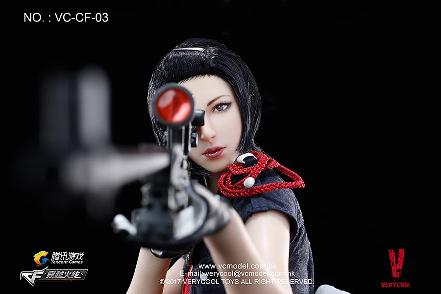 VERYCOOL Cross Fire-Defender of Fox Legend Сексуальная Женская фигурка снайпера 1/6