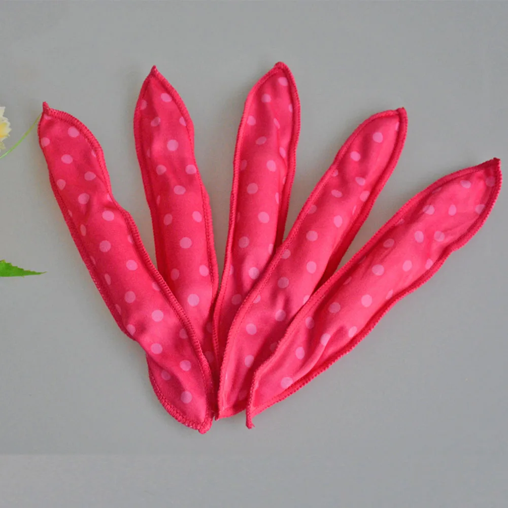 6 шт./компл. модные волосы для укладки спящий ролик пена бигуди в горошек без тепла