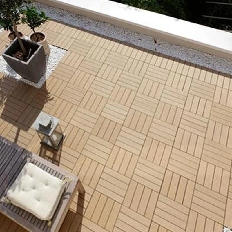 Экологическое дерево композитный настил DIY Нескользящие деревянный пол