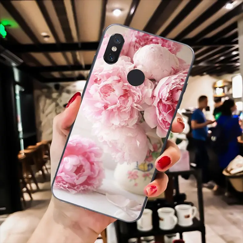 A12 Babaite элегантный розовый фиолетовый пион на вазе чехол для телефона для Xiaomi MiA1 A2 lite F1 Redmi 6A 4X 5Plus S2 Note7 Redmi Note4 - Цвет: A12