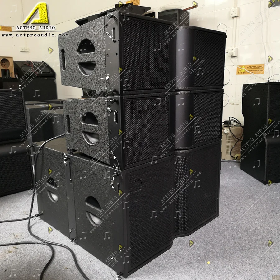 PA audio KR 210 двойной 10 дюймовый 15 сабвуфер KR215 наружный внутренний Активный