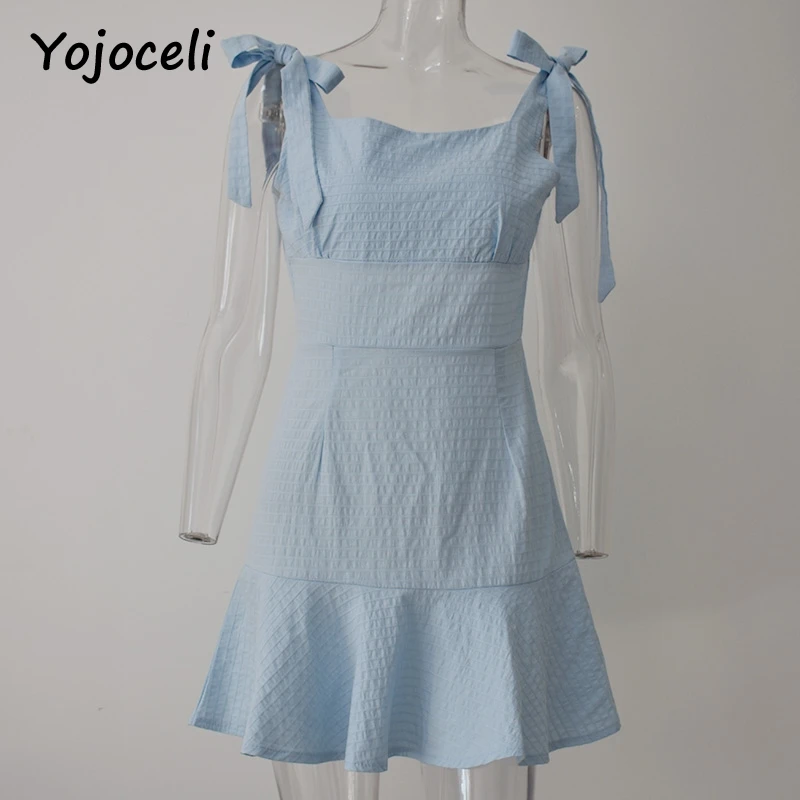 Yojoceli Новое весеннее красное гофрированное Платье женское богемное пляжное