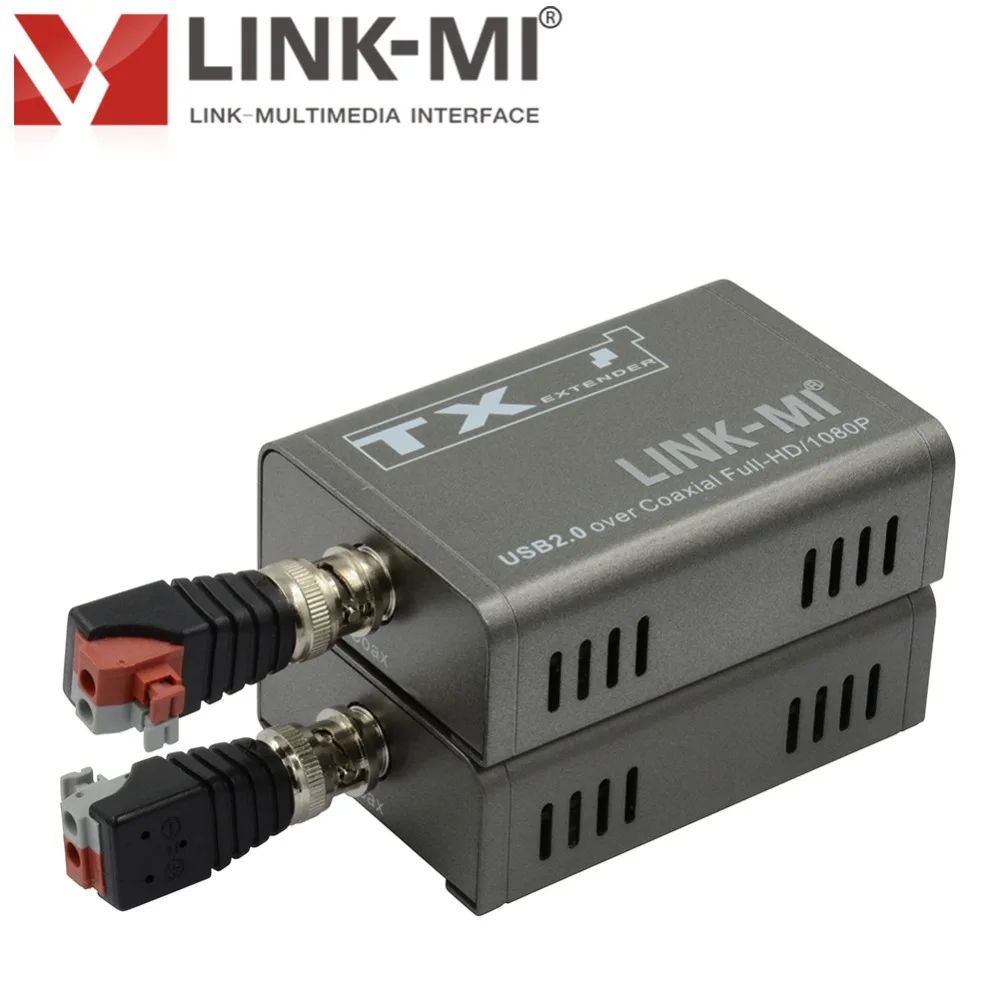 LM-CX50U 50 meters USB2.0 Extender 1080P transmit HD video signals/mouse and keyboards over a coaxial line or twisted-pair | Электроника