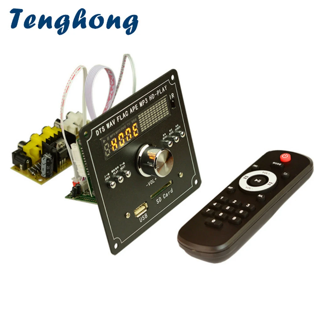 Tenghong Bluetooth 4 2 MP3 декодер совета DTS без потерь декодирующий ресивер доска APE WAV плеер
