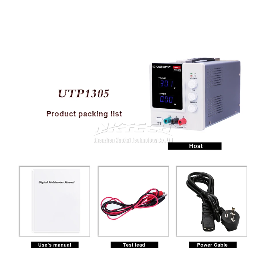 UNI T UTP1305 UTP1303 Цифровой DC источник питания высокая точность постоянного напряжения