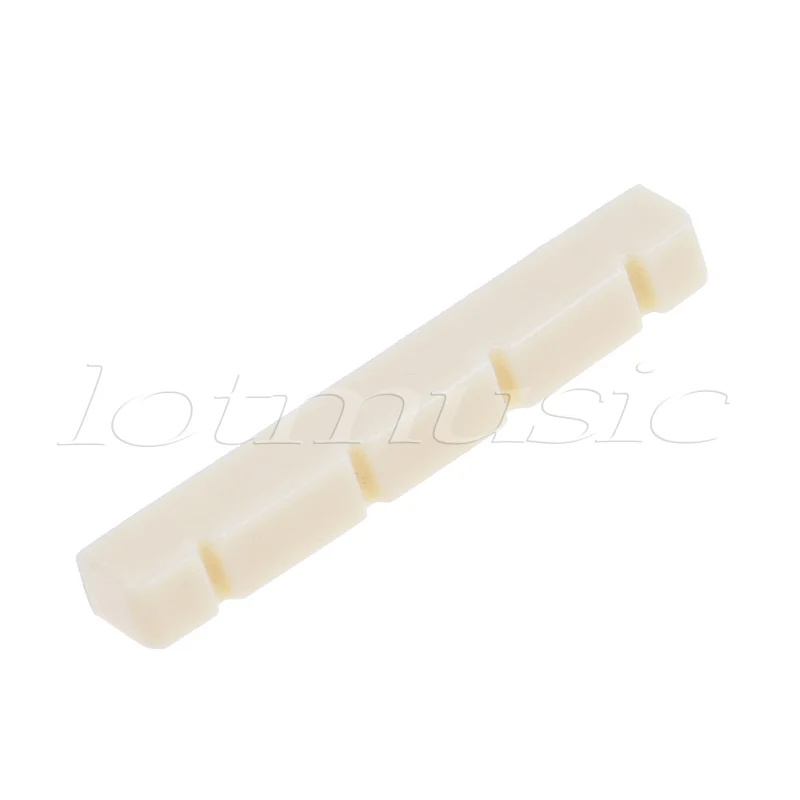 Ukulele Nut for 4 String Guitar Parts Replacement Slotted 36mm Ivory Pack of 10 | Спорт и развлечения