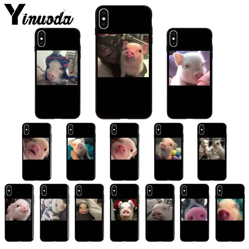 11pro MAX Cute Pig Print Customer высококачественный чехол для телефона Apple iPhone 8 7 6 6S Plus X XS 5 5S SE