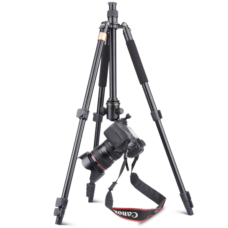 2018 Q999D 158cm Aluminum portable panoramic camera tripod monopod professional head ball with quick release plate | Электроника