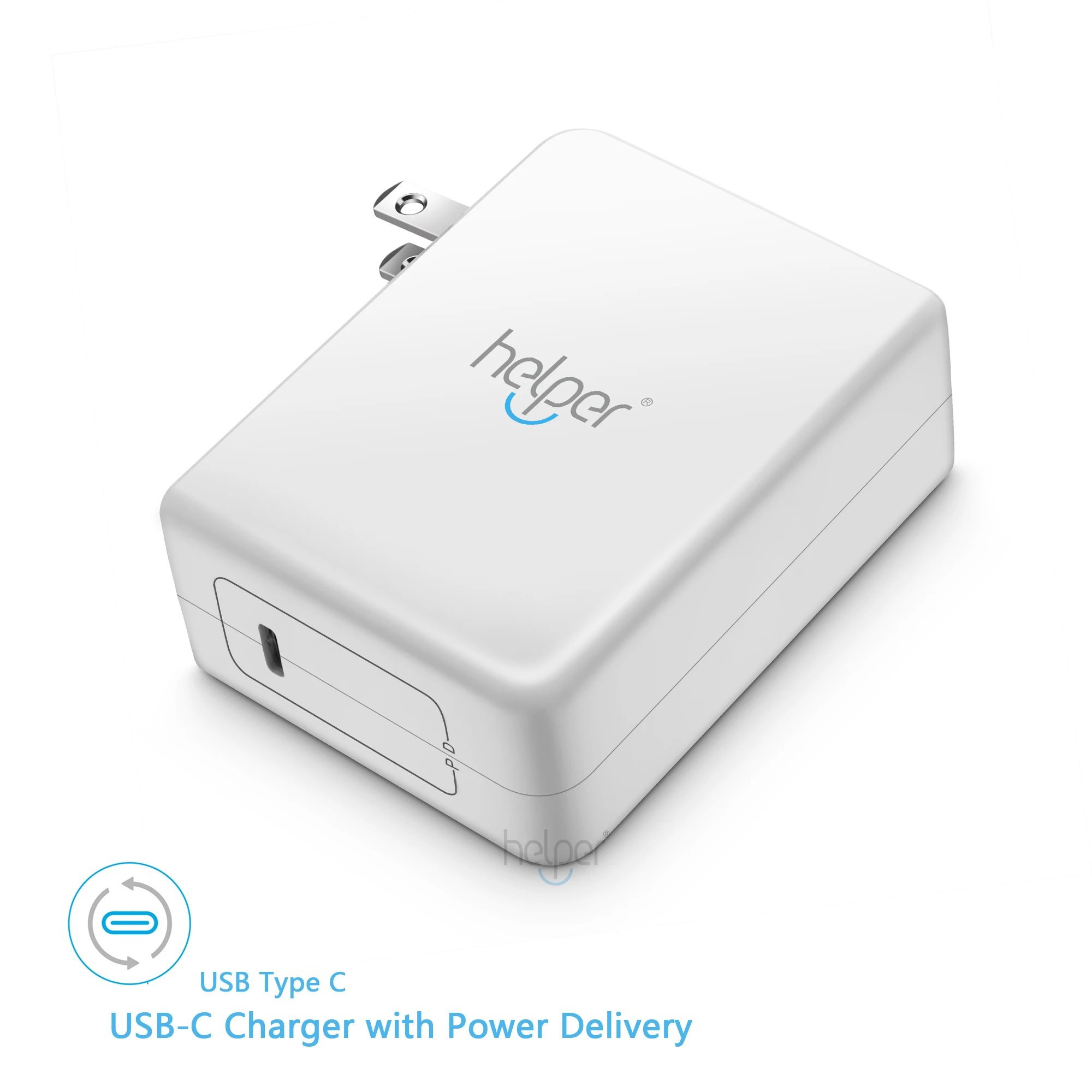 Помощник 15 Вт 45 Вт 60 Вт Тип usb C PD стены Зарядное устройство быстрой зарядки Мощность адаптер для HUAWEI MateBook Lumia 950 950XL Nexus 5X6 P