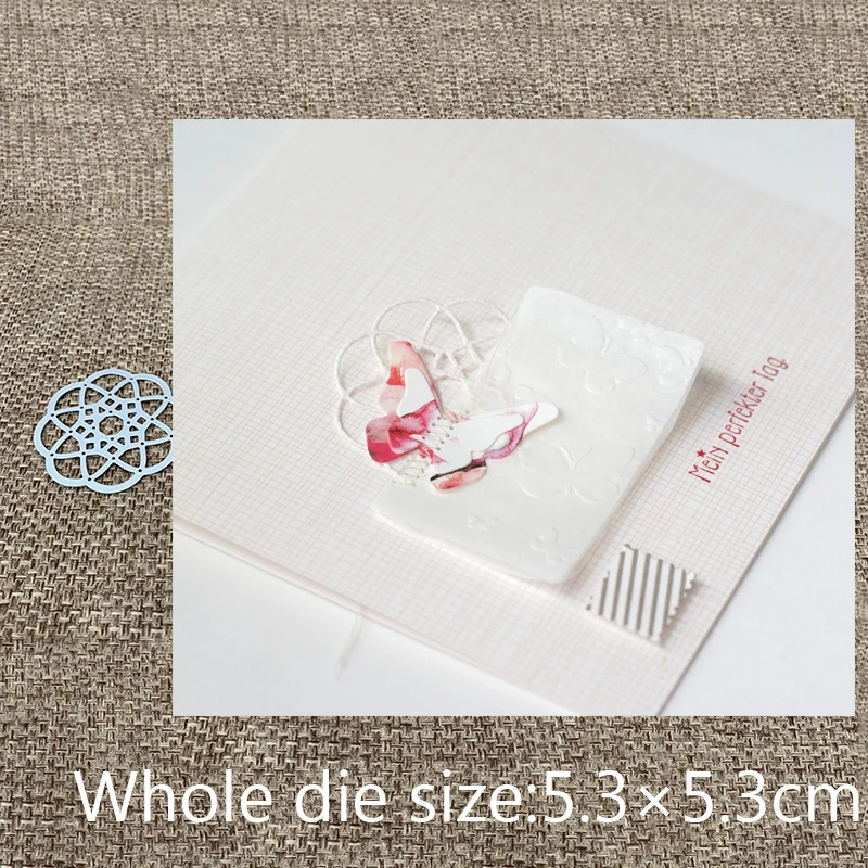 Металлические высекальные штампы XLDesign для рукоделия цветок круг украшение