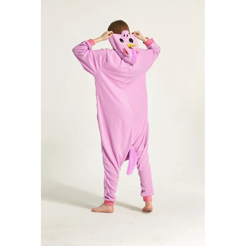 Фиолетовый единорог Пегас Пижама для животных Onesie Толстовка взрослых женщин и