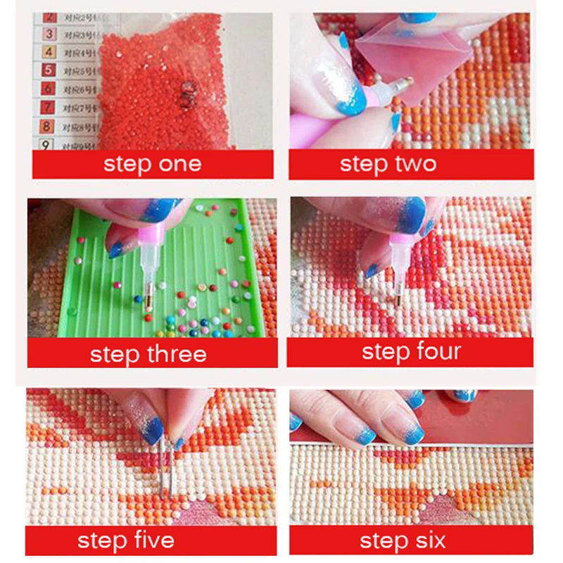 

Full Circle Diamond 5D DIY Diamond Painting "Starry Sky" 3D Embroidery Cross-stitch Mosaic Rhinestone Decoration