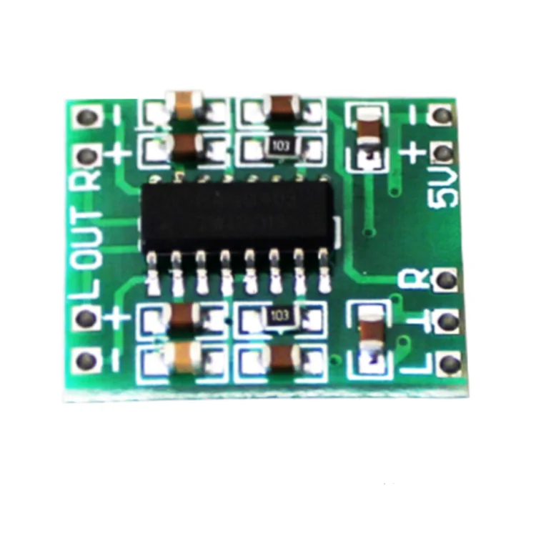 2 шт. Супер Мини Класс D низкий уровень шума аудио усилитель плата 2*3 Вт