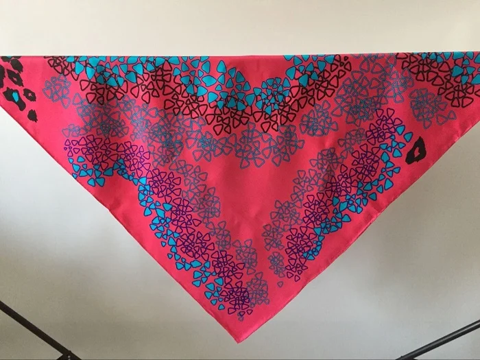 Акция Модные женские 100% шарф из шелковой саржи большой квадратный 14 момме