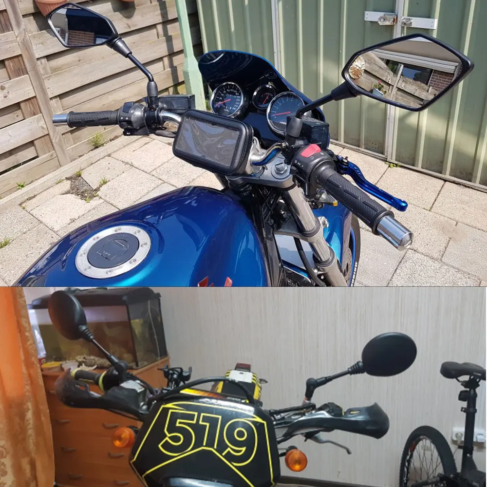 Аксессуары для мотоциклетного зеркала заднего вида honda gl 1800 grom msx125 goldwing vtx cbr f4i cb 900