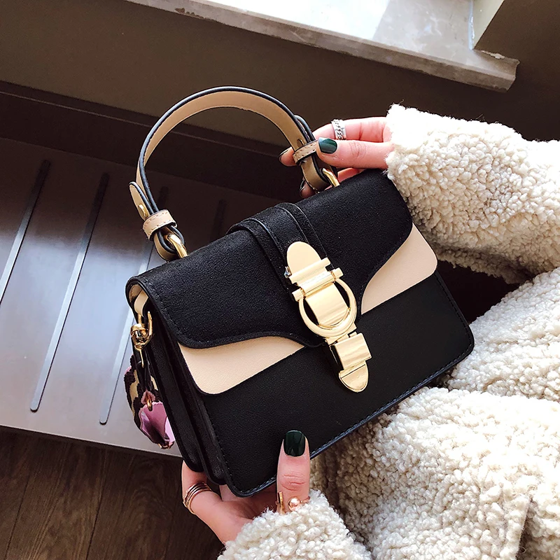 Кожаные сумки для женщин 2019 Роскошные Женские Дизайнерская женская сумка через