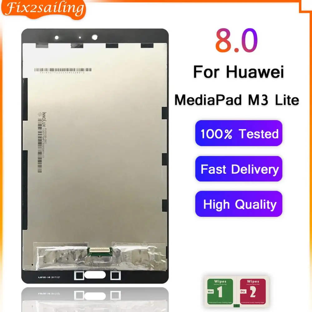 ЖК дисплей для Huawei MediaPad M3 Lite 8 0 CPN W09 AL00 сенсорный экран дигитайзер планшет панель
