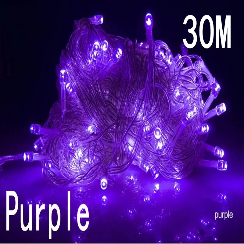 СВЕТОДИОДНАЯ Гирлянда фиолетового цвета 30 м 240 светодиодов|string lights|led string lightsled