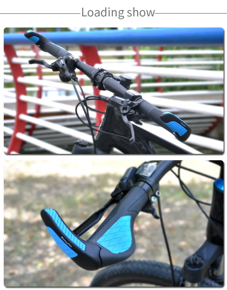 EasyDo новейшая мода патент дизайн велосипедная рукоятка MTB рукоятка руля эргономичные удобные мягкие ручки Аксессуары для велосипеда