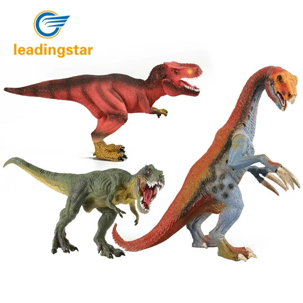 Leadingstar Твердые Моделирование Модели Динозавров Игрушечные лошадки мини детей