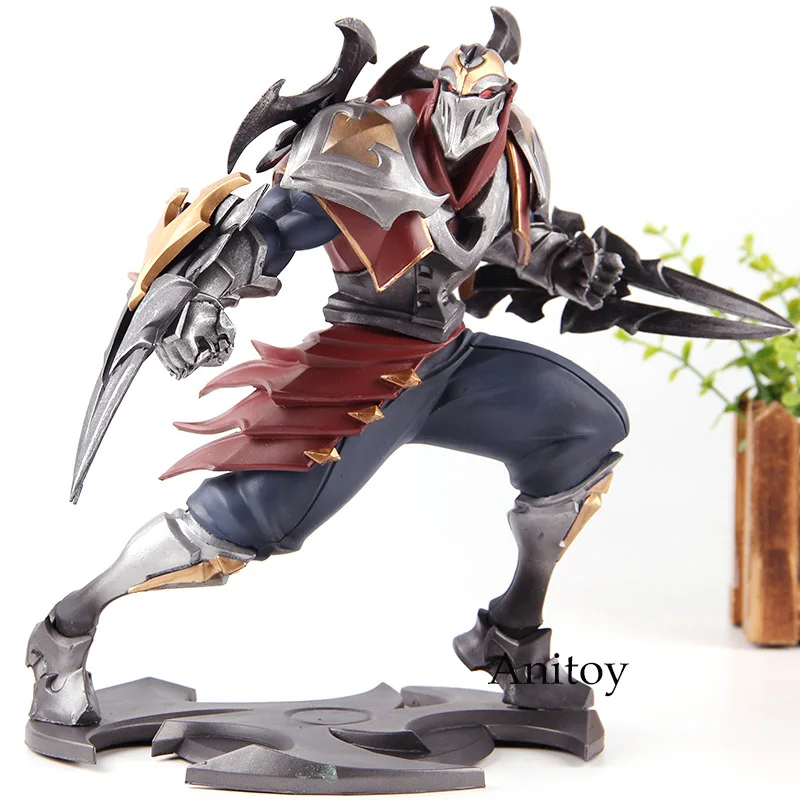 Riot Games мастер теней Zed Unlocked 005 Фигурки ПВХ Коллекция Модель горячие игрушки