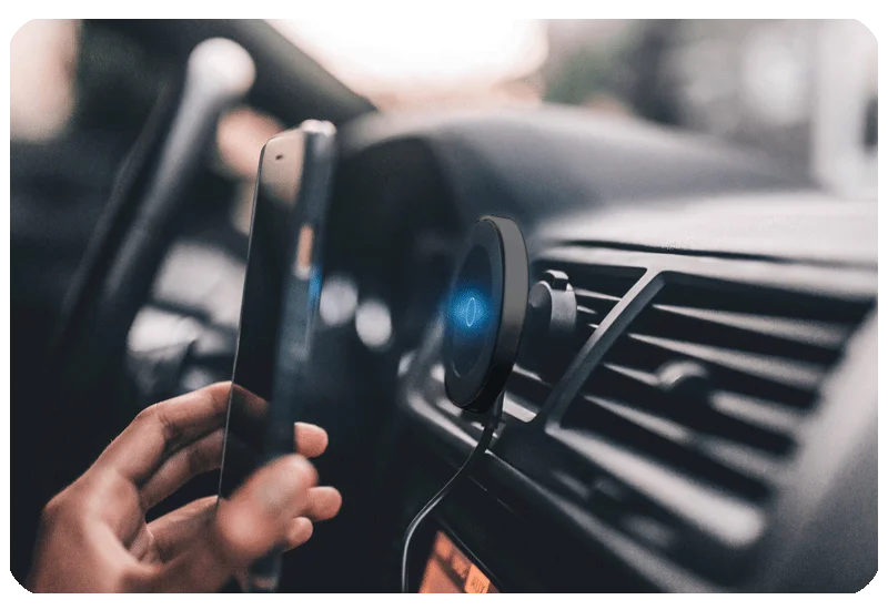 10 Вт 360 градусов вращение автомобильное беспроводное зарядное устройство для iPhone Xs Max X samsung S10 S9 Suntaiho Qi беспроводной зарядный магнитный автомобильный держатель