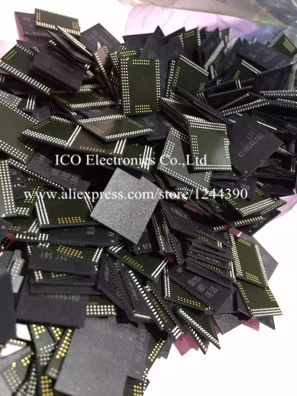 

Brand new for Samsung S6 G920G eMMC 128GB NAND flash memory IC chip KLUBG4G1BD-E0B1