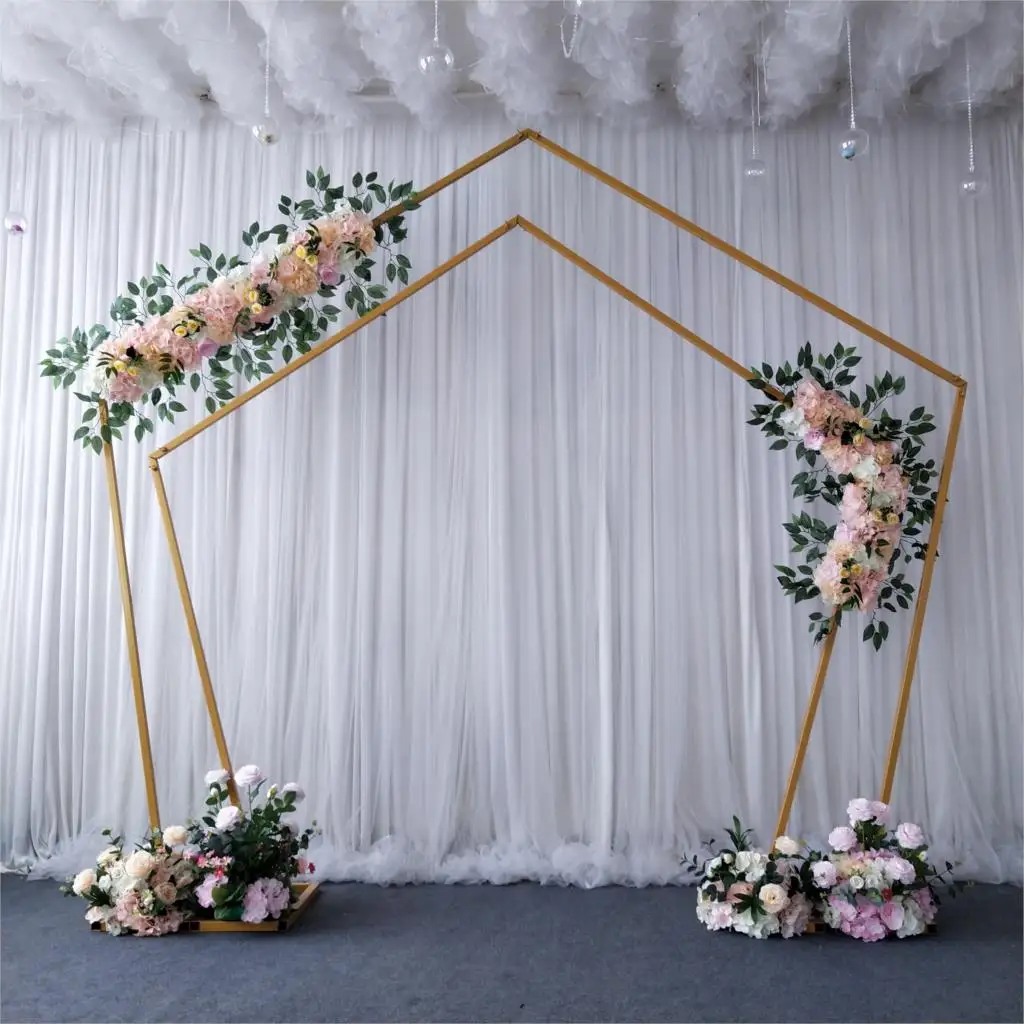 Геометрические кованые арки Свадебные Арки Фон железные полки декоративный