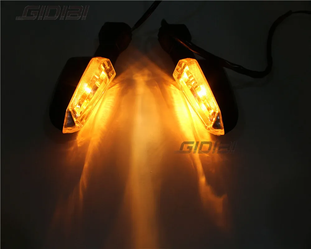 

Motorcycle Front Rear Clear Turn Signal Indicator Light For KAWASAKI ER-6N 2010-2015 Z800(ZR800) 2013-2016 Z1000 ABS 2010-2016