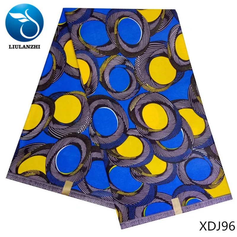LIULANZHI african print fabric wax cotton prints 2018 new design for dress 6yards XDJ91-XDJ105 | Дом и сад
