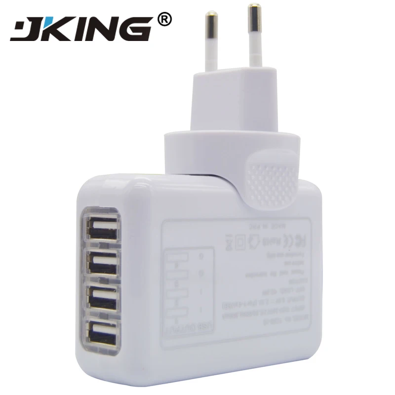 Универсальное дорожное Сетевое зарядное устройство с 6 USB портами для планшетов