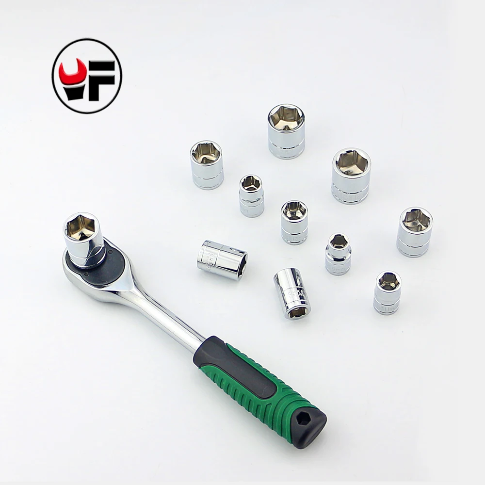 YOFE 3/8 &quot9 19 мм торцевой ключ с метрической головкой Набор торцевых головок
