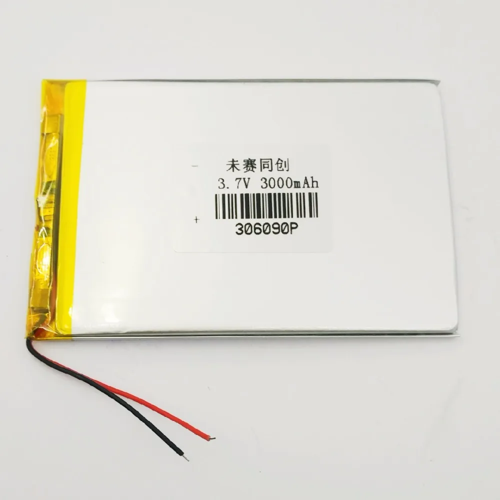 7 дюймовый планшетный ПК батарея 3 V 306090 3000MAH литиевая полимерная аккумуляторная