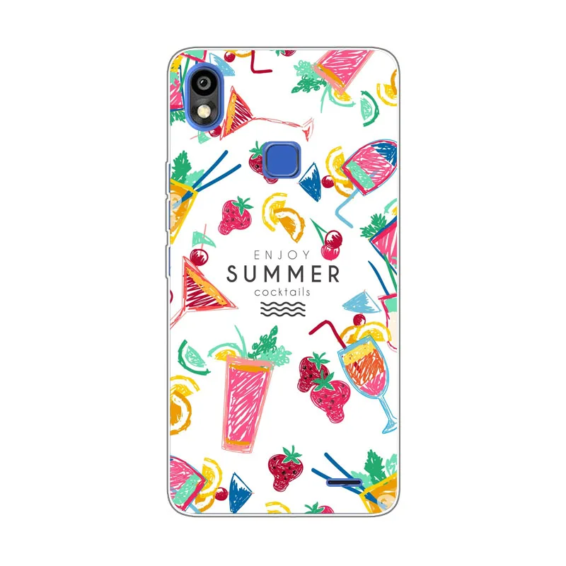 Infinix Smart 2 HD X609 Case Silicon panda cartoon Painting Soft TPU Back Cover for protect Phone cases |