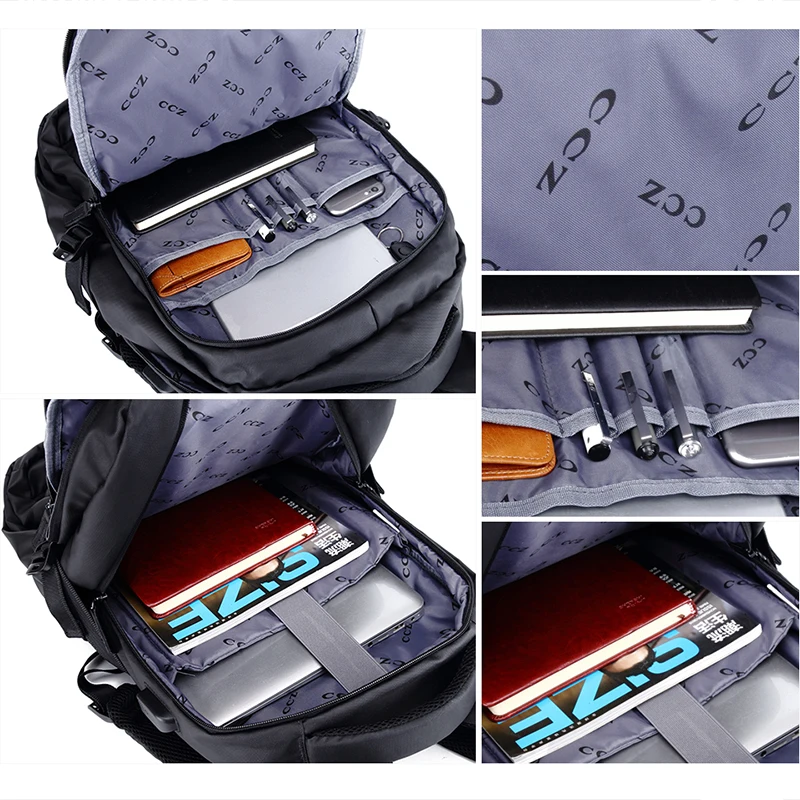 CROSS OX мужской нейлоновый рюкзак 14 дюймов для ноутбука школьная сумка путешествий