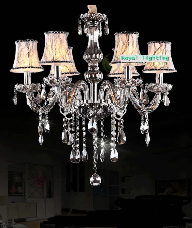 Подвесная люстра для столовой светодиодная Античная лампа кафе винтажная серая