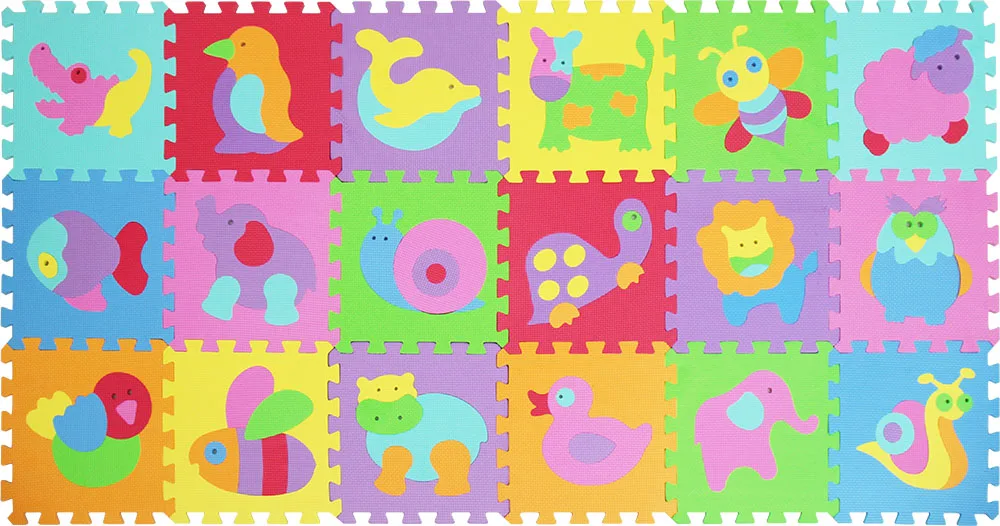 011014 EVA foam puzzlen/детский игровой коврик из пены, игровой коврик-пазл/18 шт./36 шт./партия, блокировка упражнений, тильекаждый 30 см X 30 см - Цвет: 011014