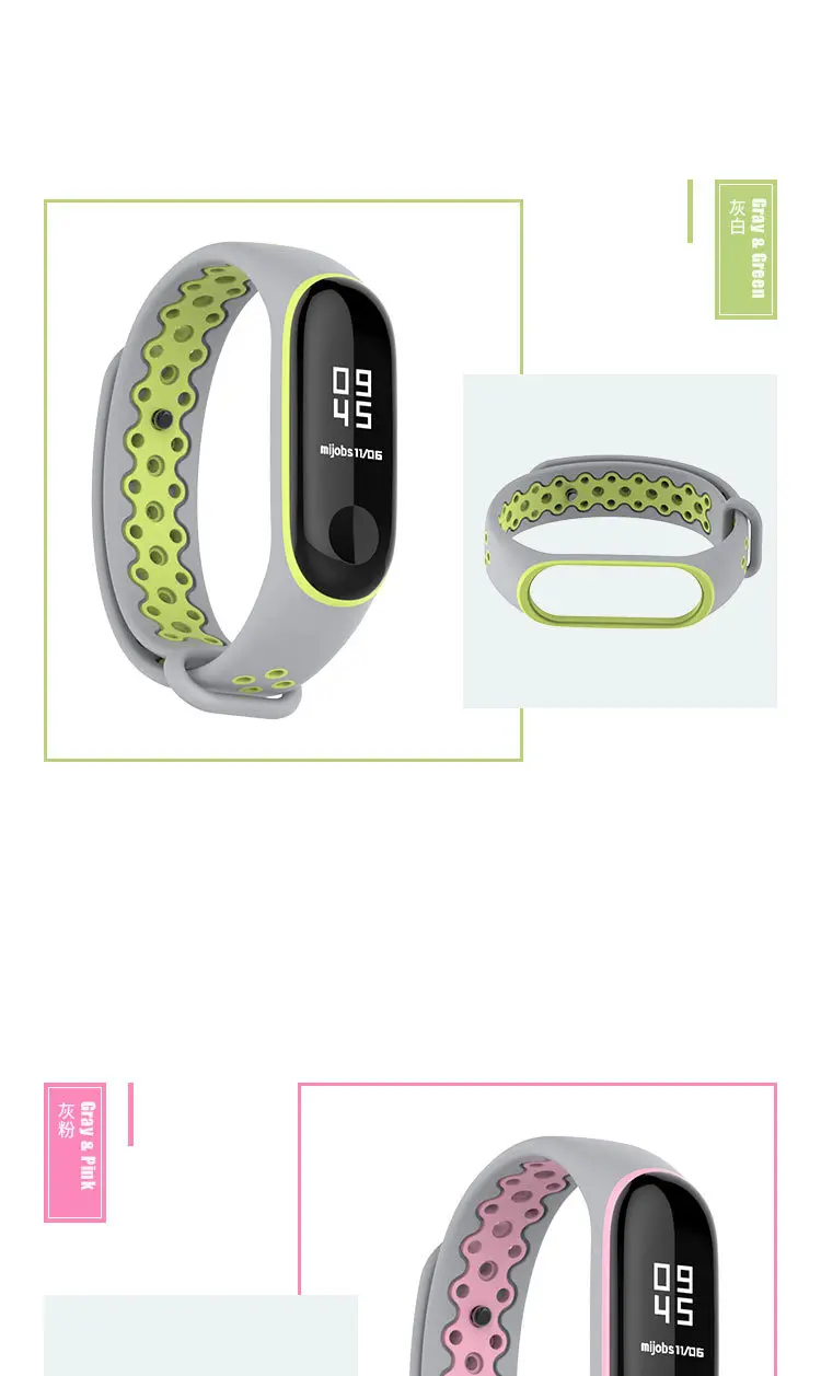 Mi Band 3 4 ремешок Спортивные Силиконовые часы наручные часы браслет mi band 3 аксессуары ремешок mi band 3 Смарт-браслет для Xiaomi mi Band 3 4