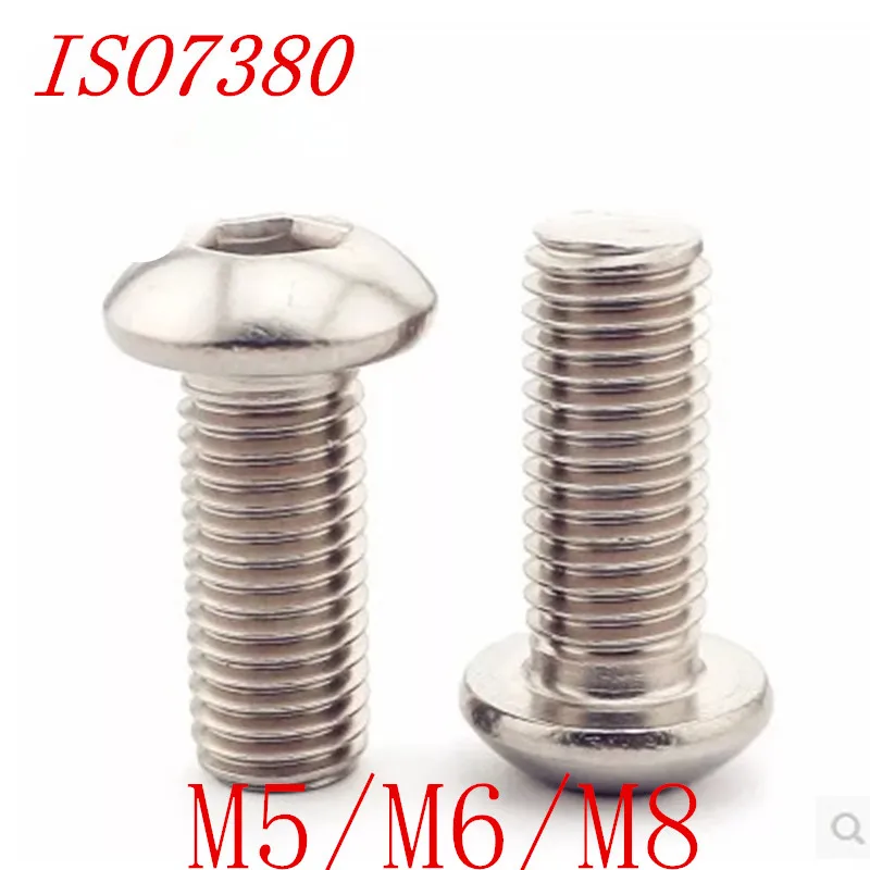 Винты с шестигранной головкой ISO7380 304 10 шт.|Винты| |