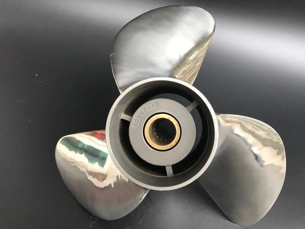 

3x13.5x15 For 85HP-150HP OMC STERN DRIVE propellers STAINLESS STEEL Propeller 15 tooth boat accessories marine propellers