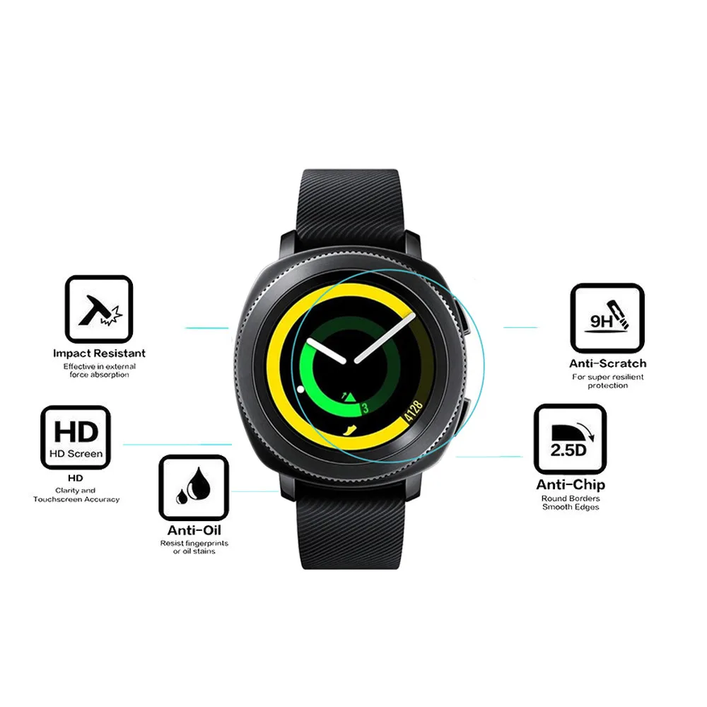 Взрывозащищенная защитная пленка для экрана из ТПУ с ЖК дисплеем Samsung Gear Sport 6M9