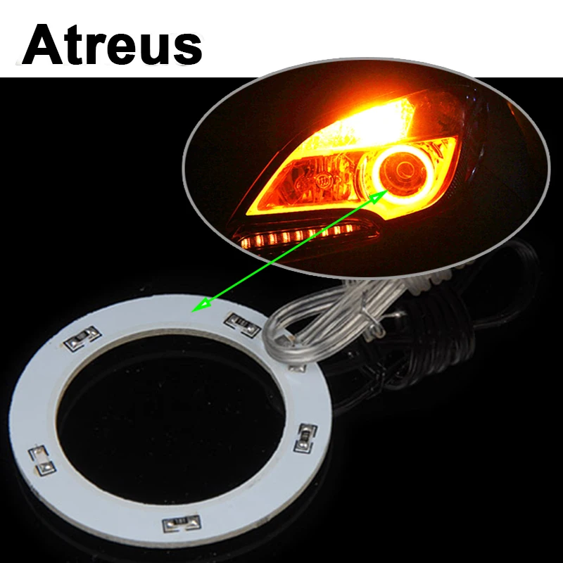 Atreus 2 шт. для Nissan qashqai Citroen c4 c5 c3 Chevrolet cruze aveo Peugeot 307 206 308 407 автомобисветодиодный