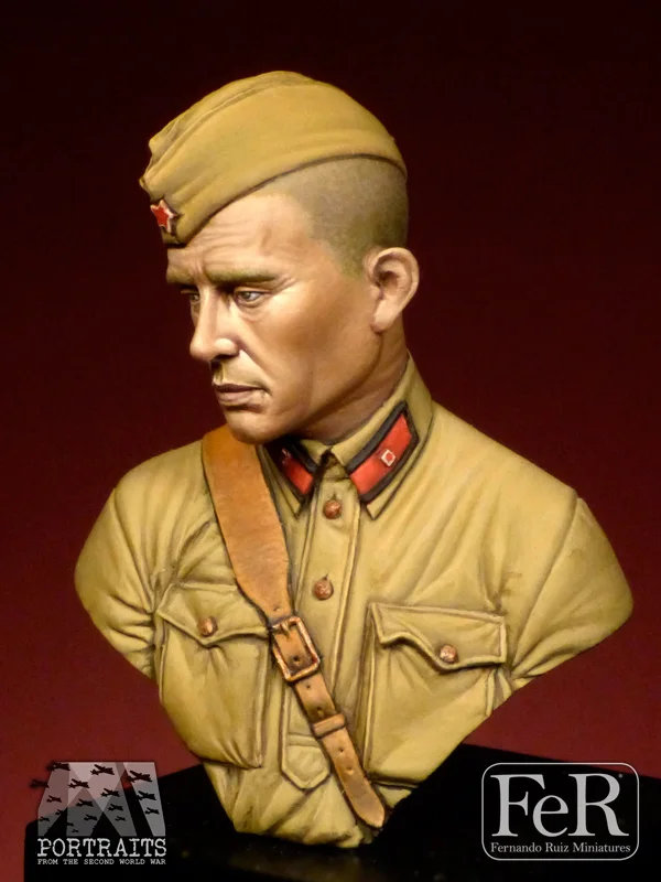 1/16 красный армейский младший лейтенант брюсса набор из смолы 1941 грудь GK военный