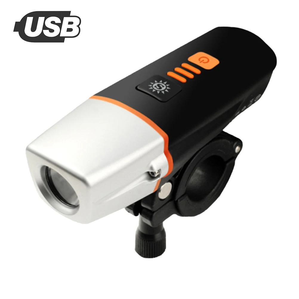 USB умная Индукционная Передний фонарь для велосипеда велосипедная передняя