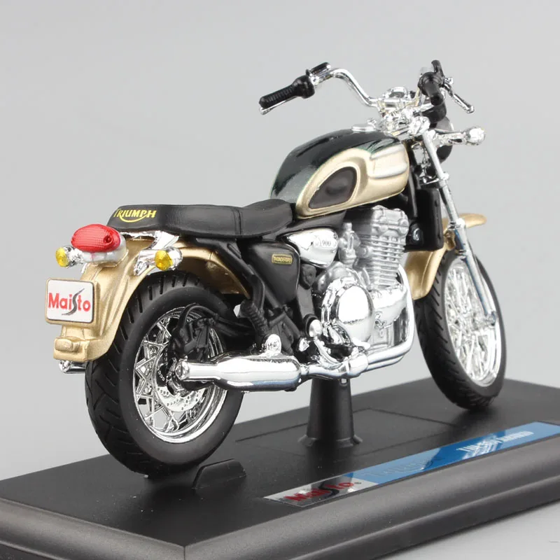 Детская Марка Maisto в масштабе 1:18 TRIUMPH THUNDERBIRD 900 Классическая копия мотоцикла